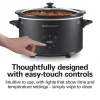 6 Quart Programmable Defrost Slow Cooker - Image 5