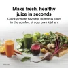 HealthSmart® Compact Juice Extractor, Black & Gray - Image 2