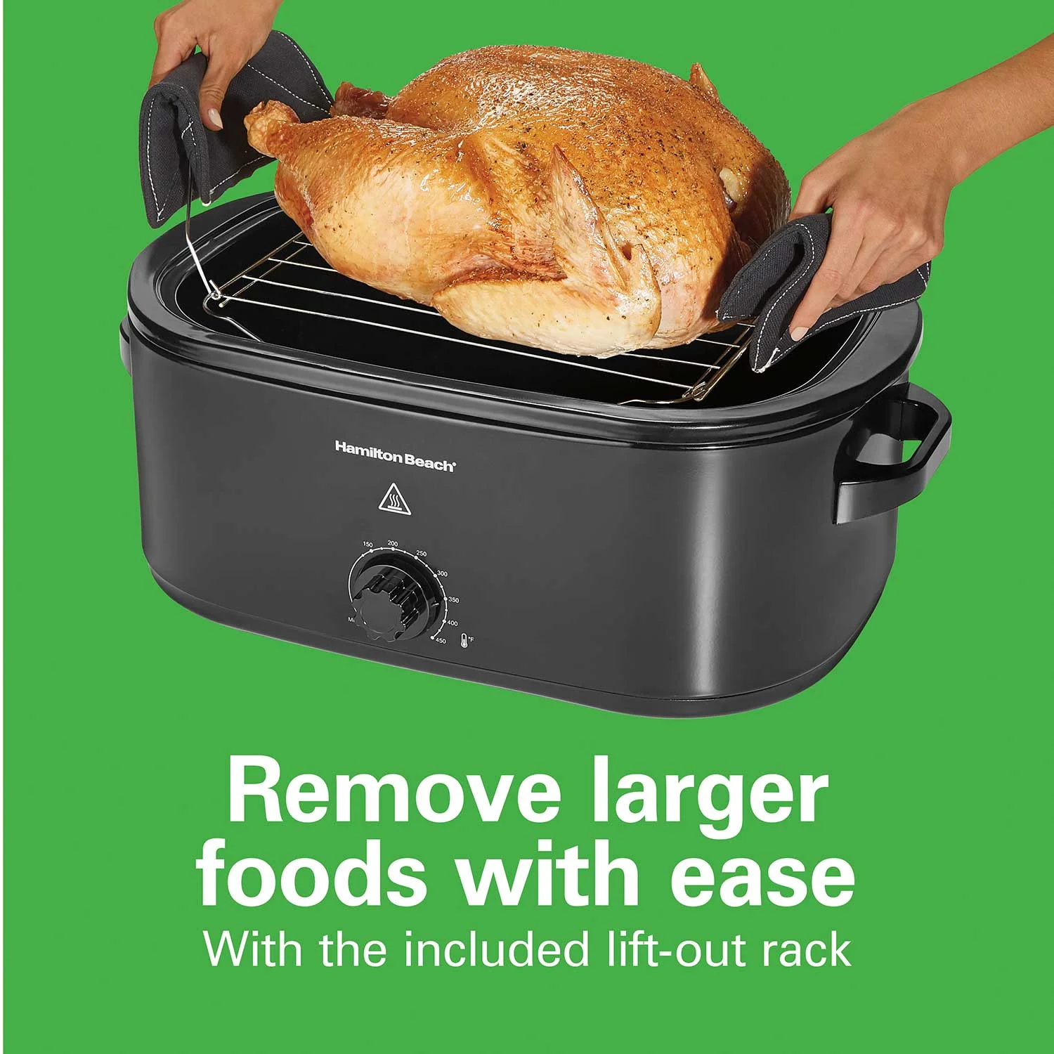 Electric Roaster Oven, 20 Quart Capacity - Image 6