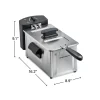 Deep Fryer, 1.9 Liter/8 Cup Oil Capacity, 6 Cup Food Capacity - Image 8