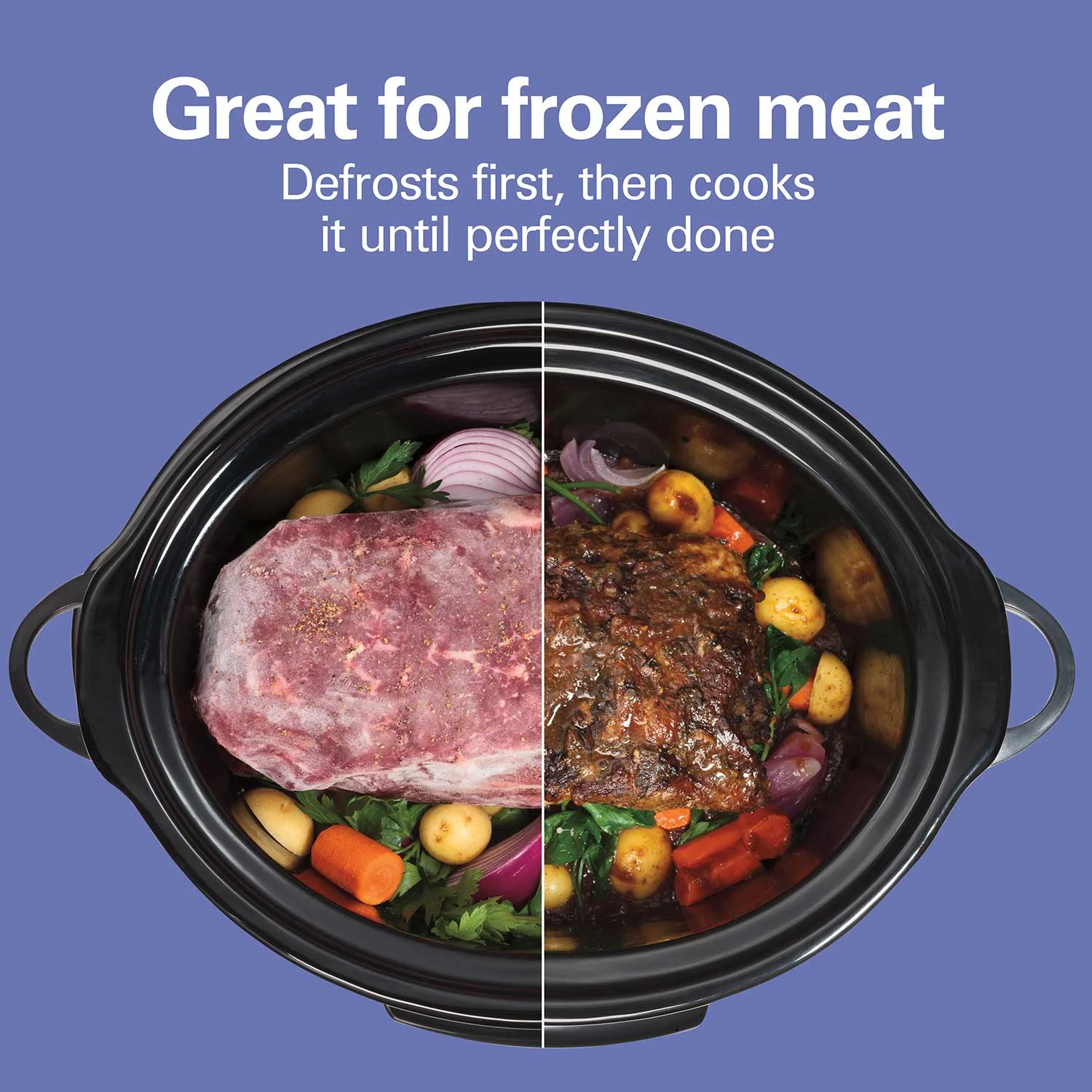 Alternative view of 6 Quart Programmable Defrost Slow Cooker