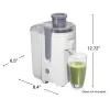 HealthSmart® Compact Juice Extractor, White - Image 8