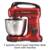 7 Speed Stand Mixer, 4 Quart, Red - Image 3