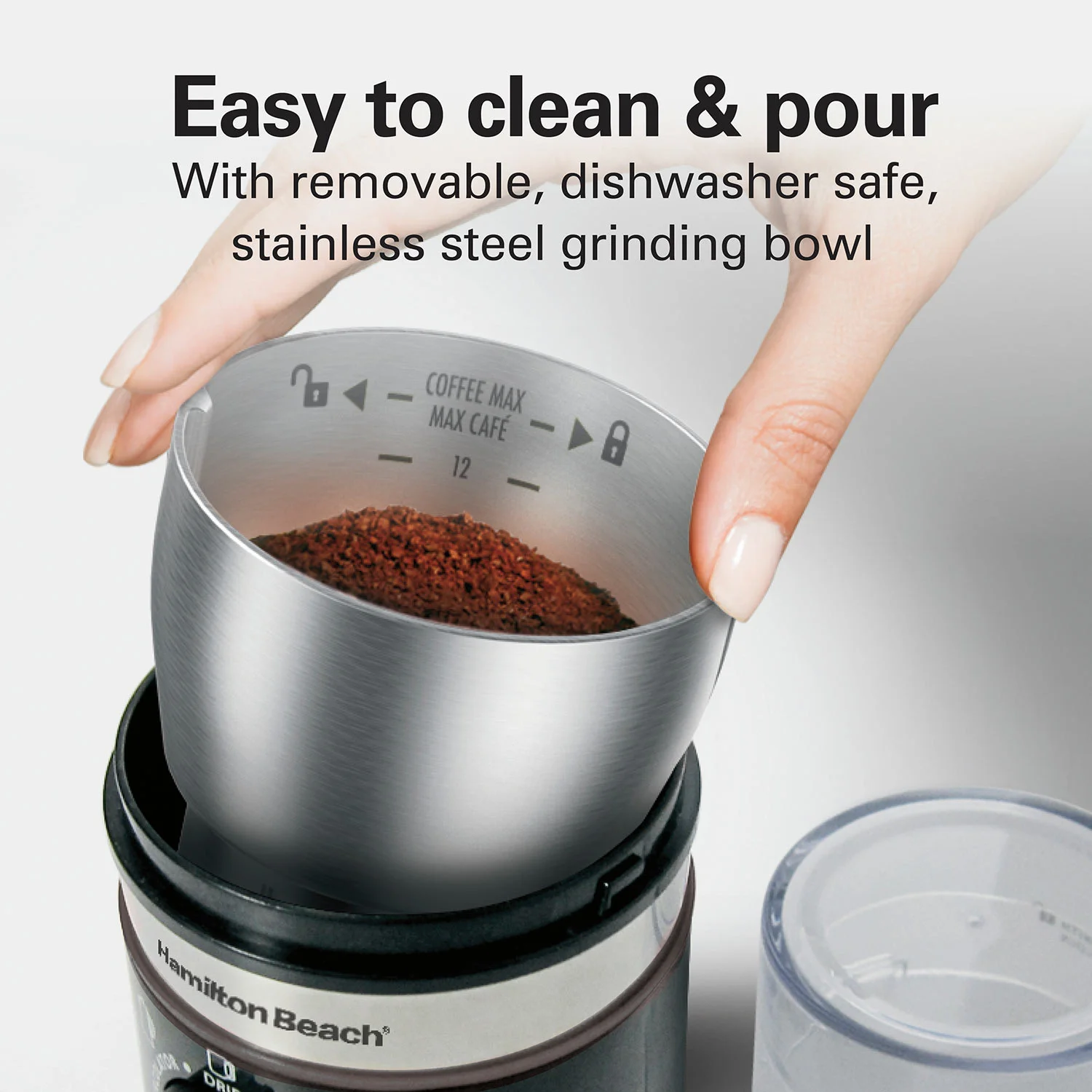 Hamilton Beach Custom Grind™ Coffee Grinder, 80393FG - Image 5