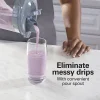 Power Elite™ Blender with 40 oz. Glass Jar, Gray - Image 4