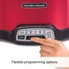 Stay or Go® Programmable Slow Cooker with Party Dipper, Red - Image 3
