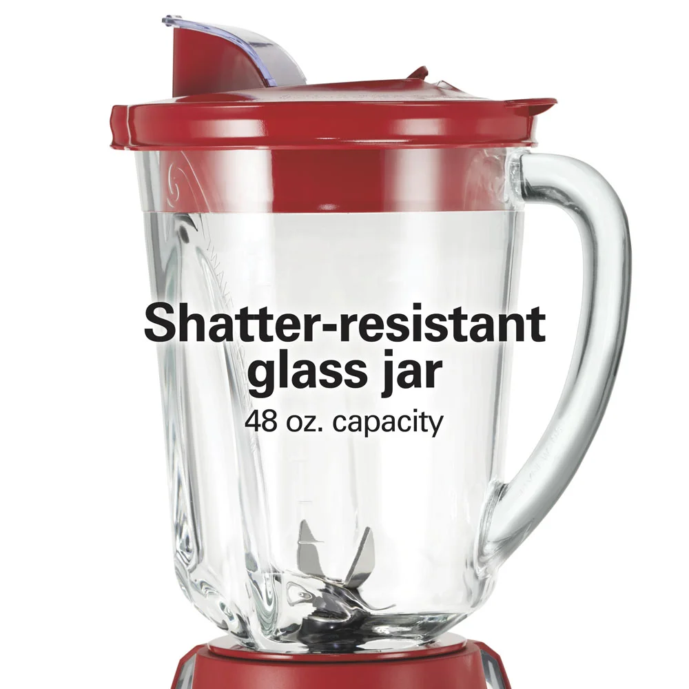 Wave~Action® Quiet Blender, Red - Image 6