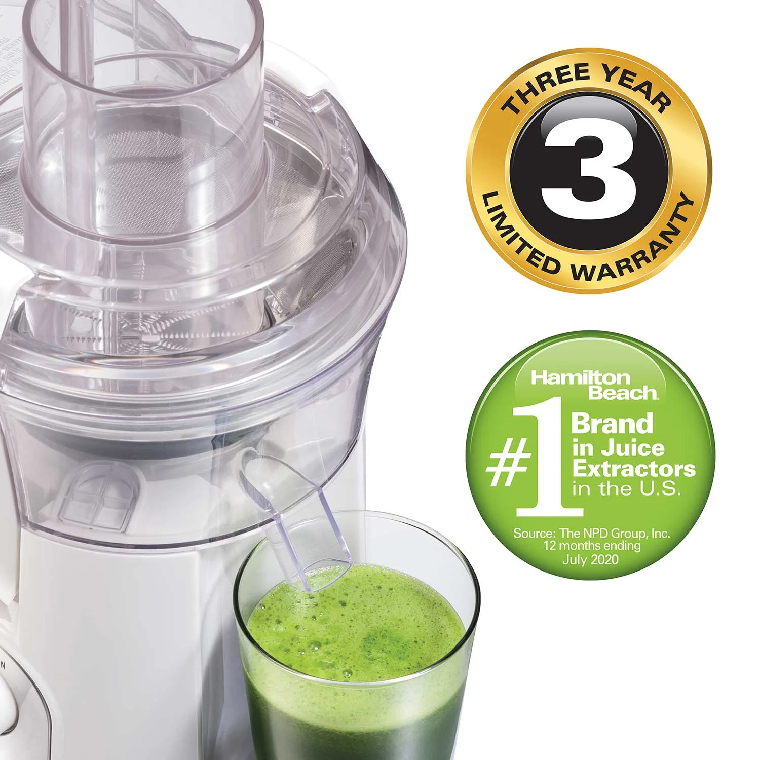 Hamilton Beach® Big Mouth® 800 Watt Juice Extractor - Image 6