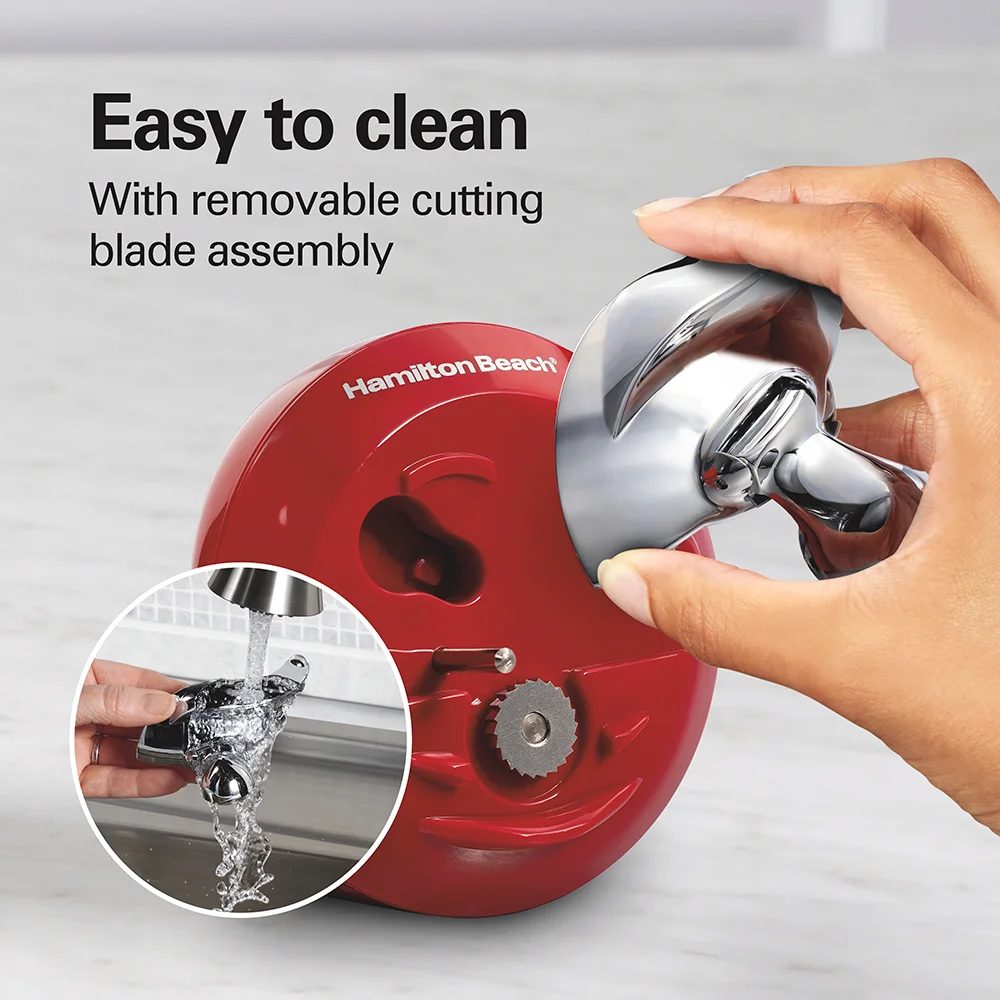 Walk 'n Cut™ Can Opener, Red - Image 4