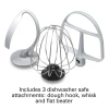 7 Speed Stand Mixer, 4 Quart, Black - Image 5