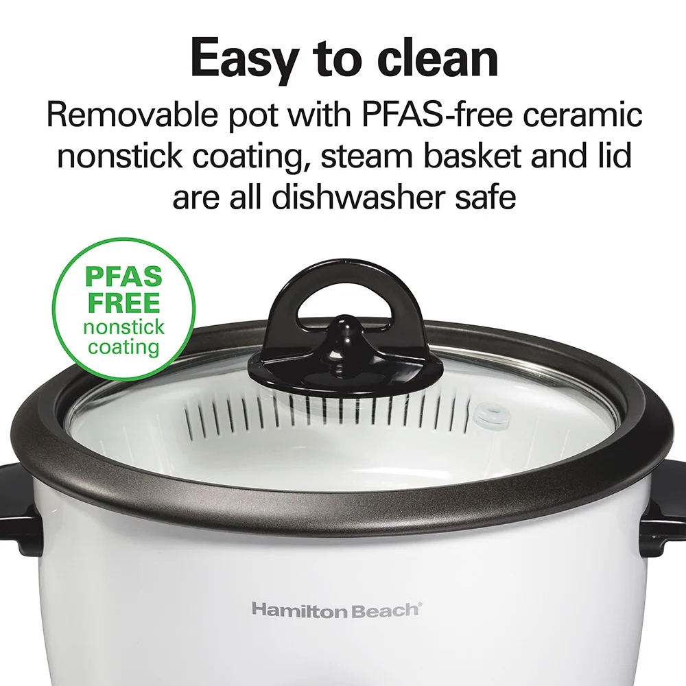 16 Cup Capacity (Cooked) Rice Cooker & Food Steamer - Image 6