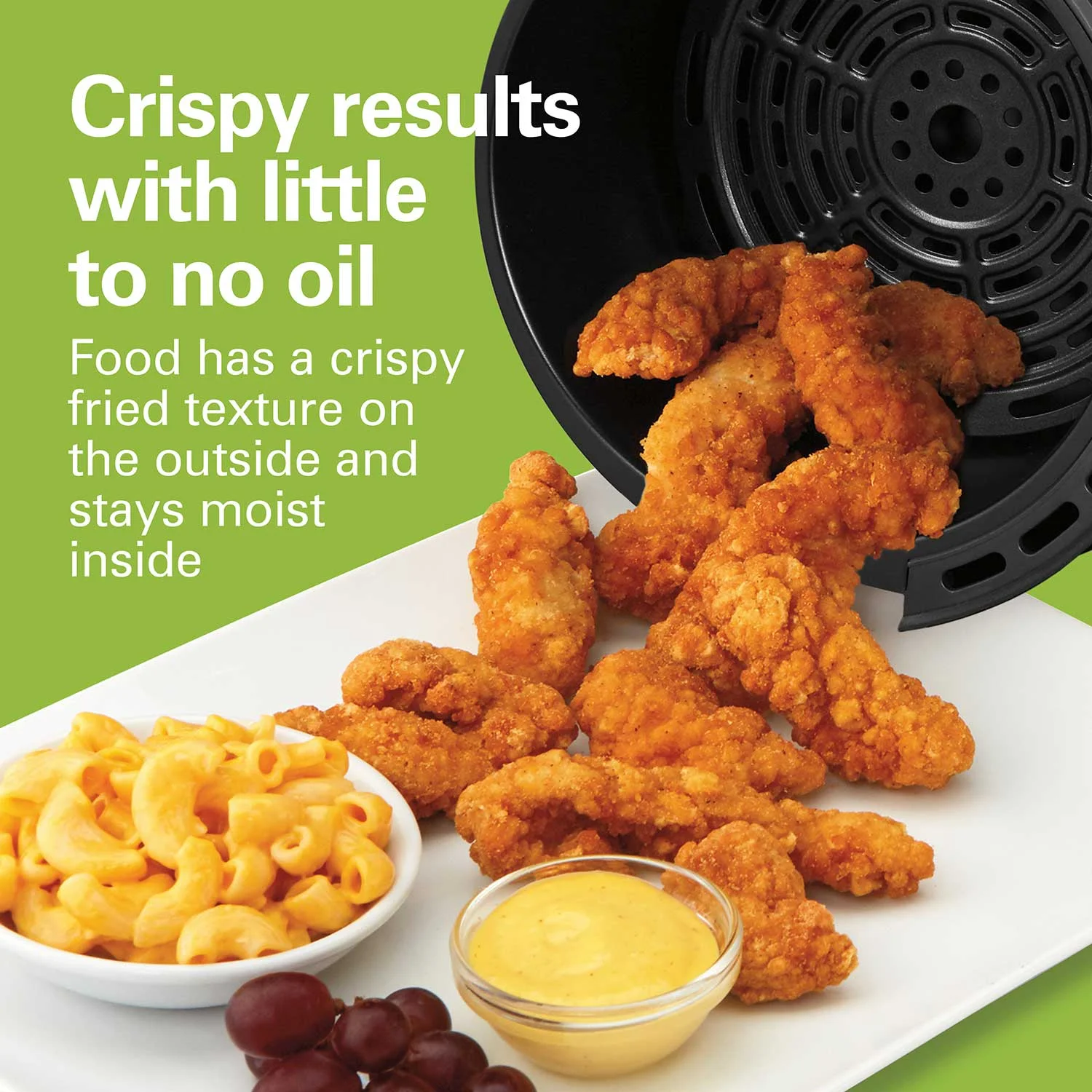 Alternative view of 3.7 Quart/3.5 Liter Digital Air Fryer
