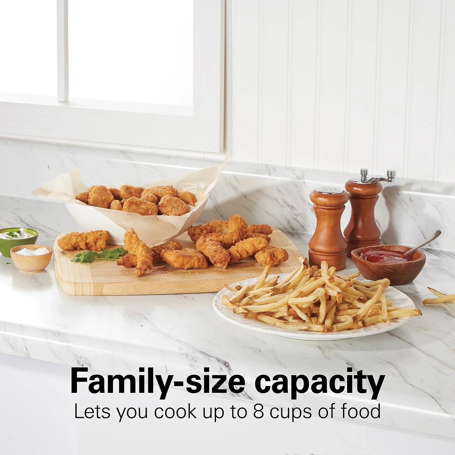 Alternative view of Deep Fryer, 3 Liter/12 Cup Oil Capacity, 8 Cup Food Capacity