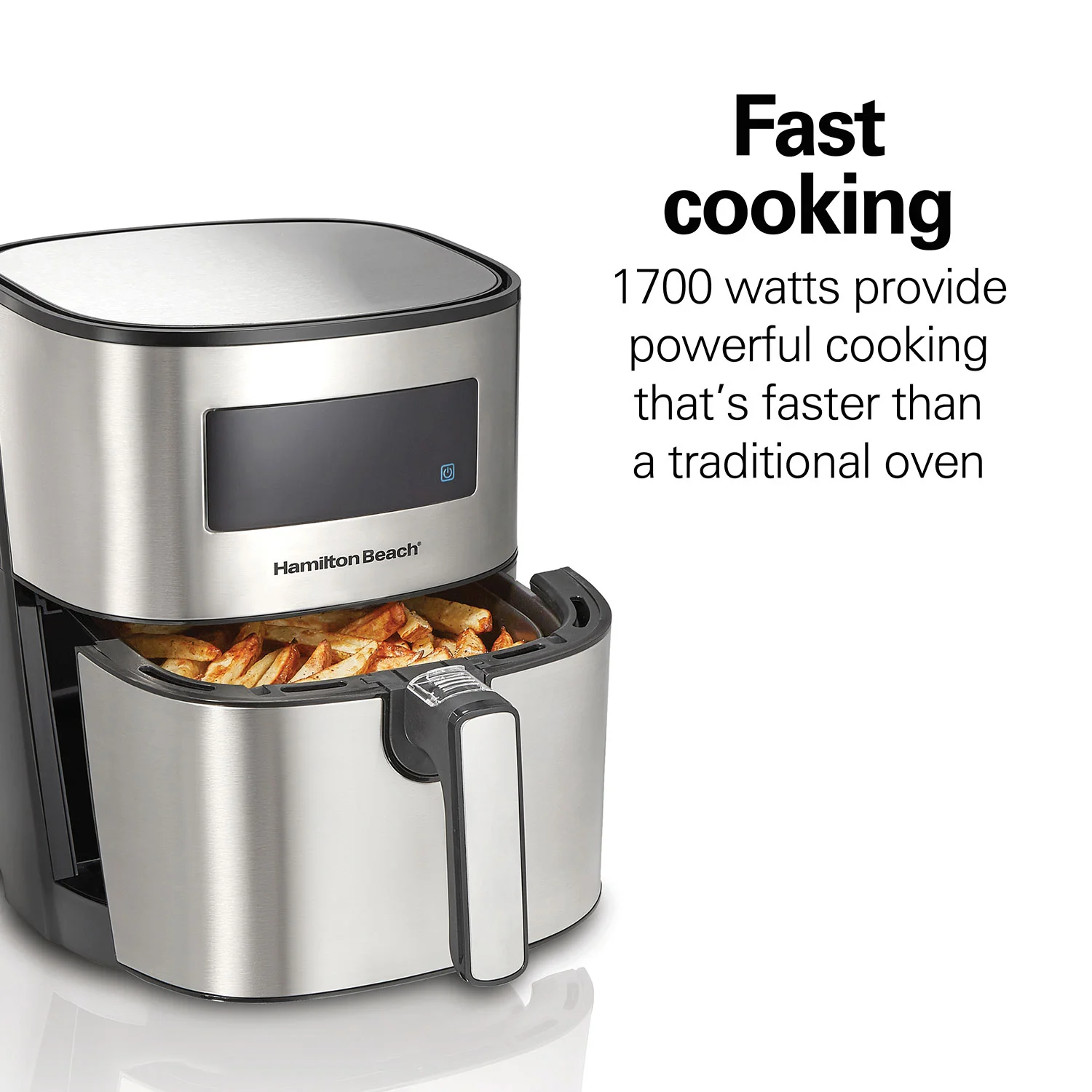 Alternative view of 5.8 Quart/5.5 Liter Digital Air Fryer with Nonstick Basket