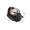 Durathon Removable-Grid Belgian Waffle Maker - Image 8