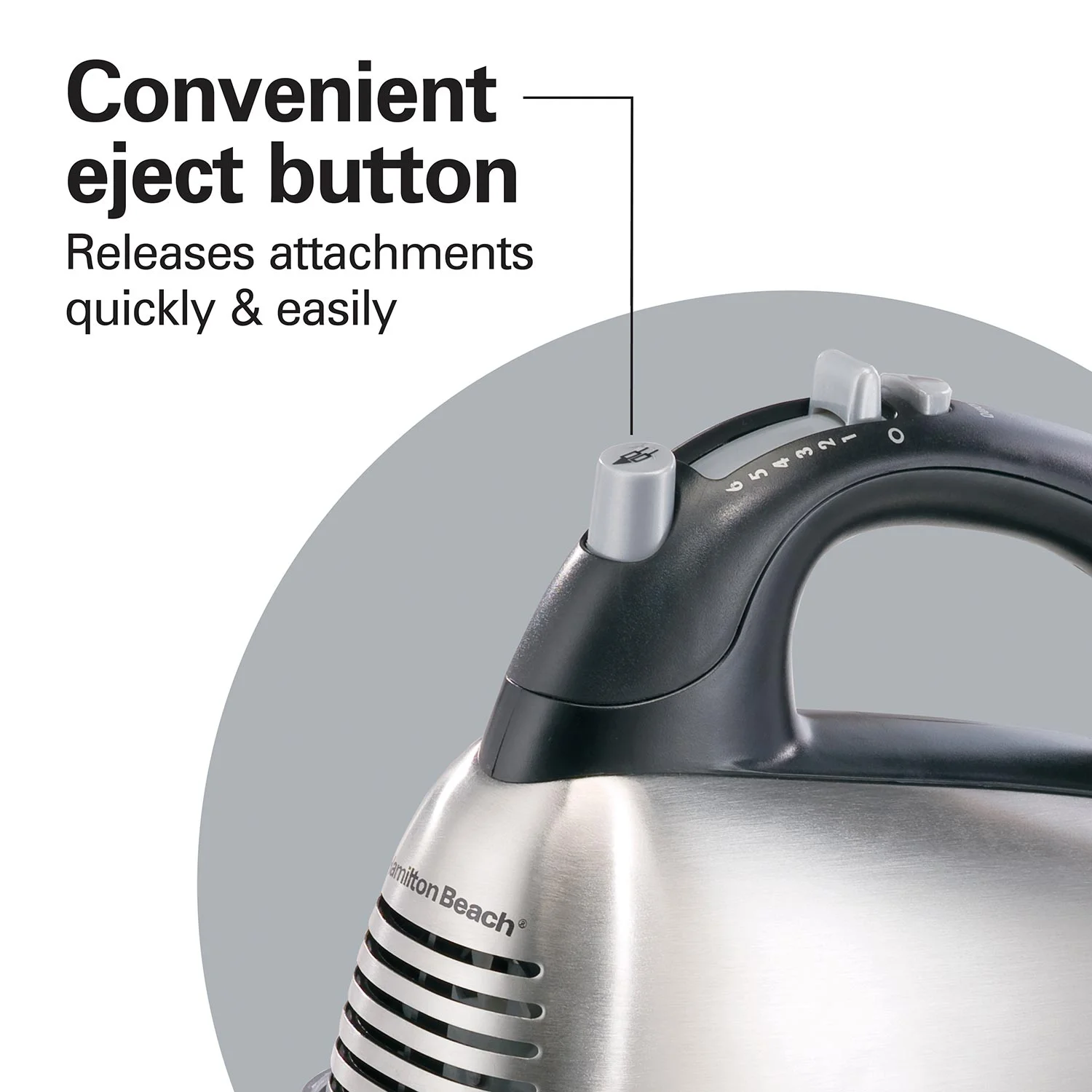 SoftScrape™ 6 Speed Hand Mixer with Case - Image 6