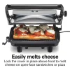 Panini Press & Gourmet Sandwich Maker, Silver - Image 5
