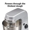 7 Speed Stand Mixer, 4 Quart, Silver - Image 2