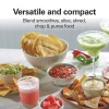Hamilton Beach® Stack & Snap™ 4 Cup Food Processor, Chopper & Blender, Black, 70510 - Image 2