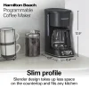 12 Cup Programmable Coffee Maker, Black with Chrome Accents - Image 8